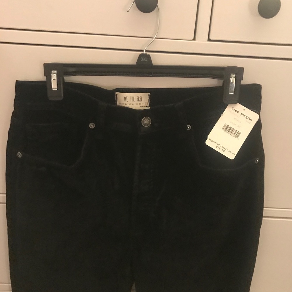 Free People Velvet Skinny Jeans Sz 27 - Picture 8 of 8